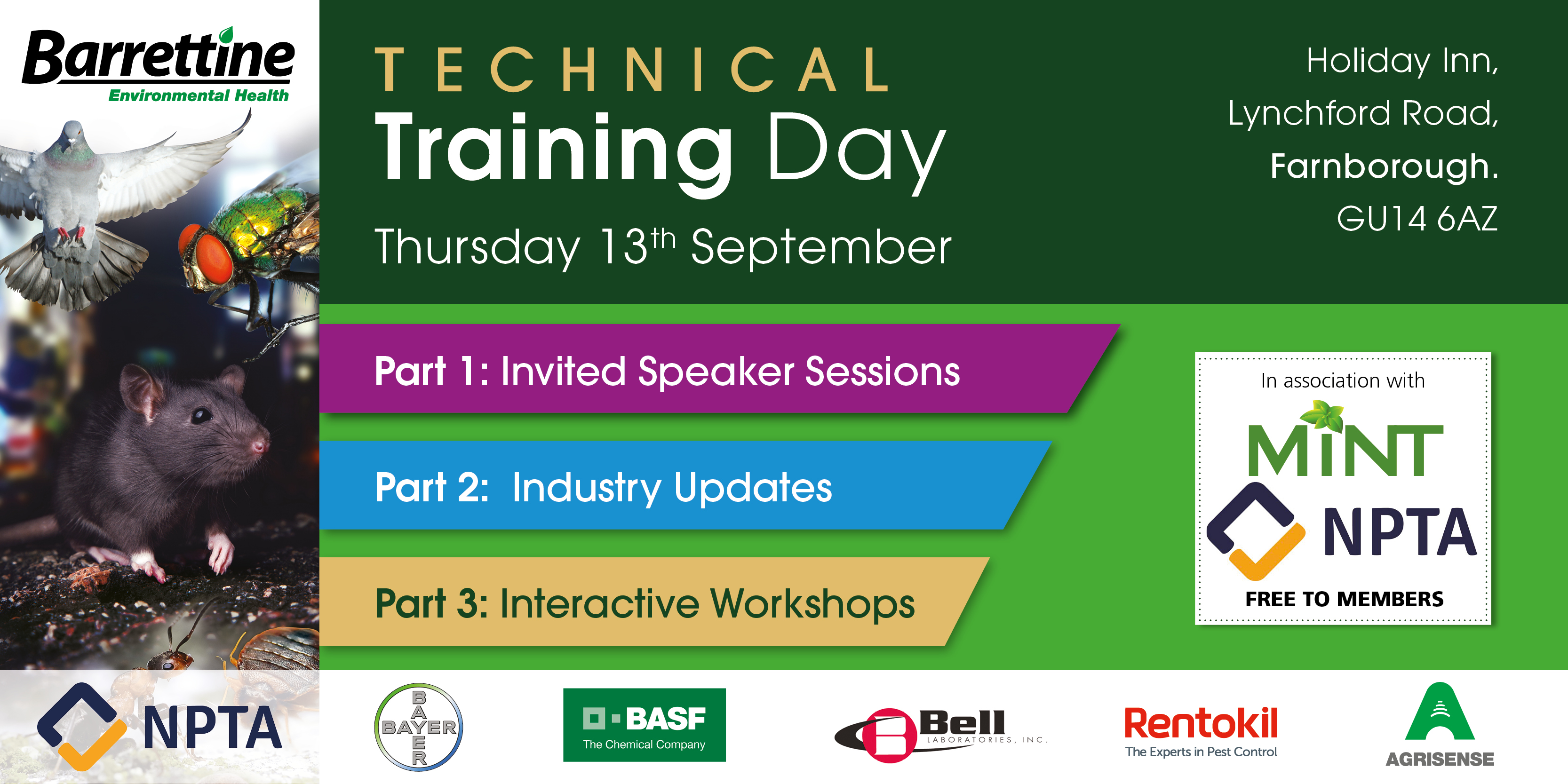 Farnborough Technical Training Event