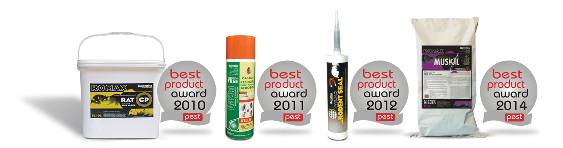 Award Winning Product Ranges