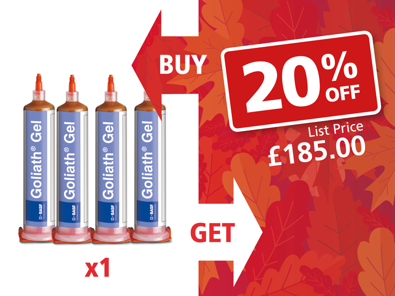 20% off Goliath Gel 20% off Goliath Gel