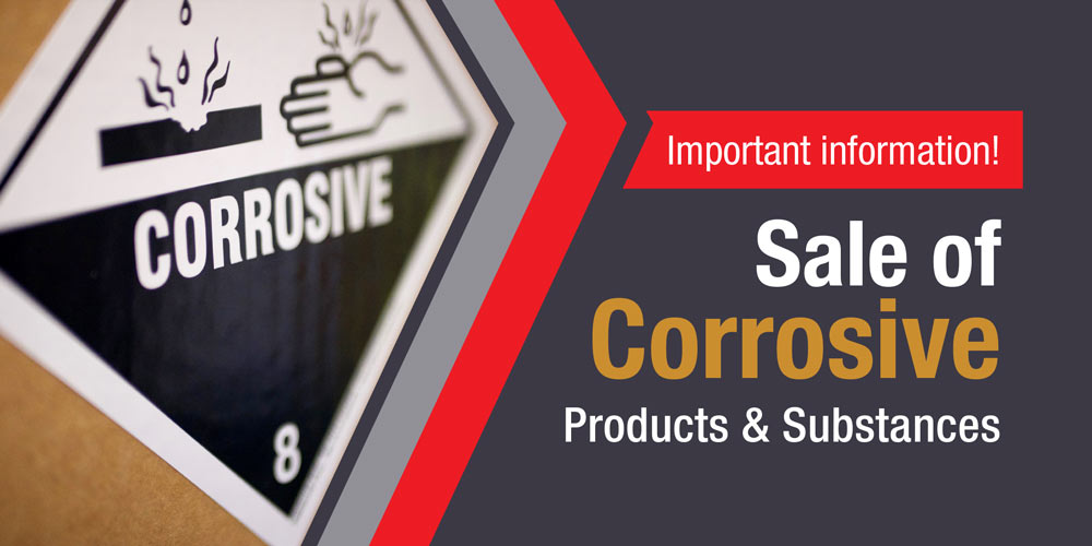 Corrosive products