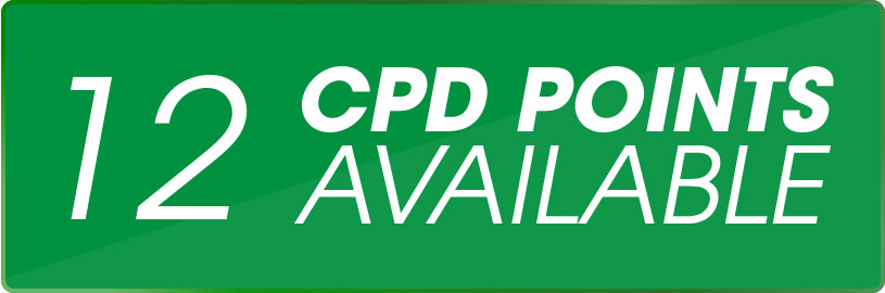 12 CPD Points Available