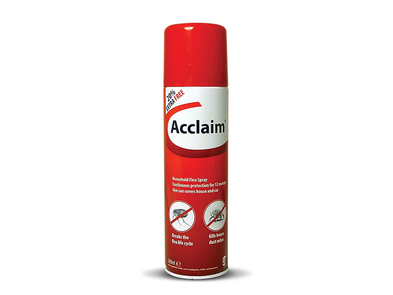 acclaim flea spray